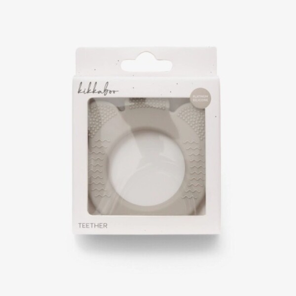 Mordillo silicona KIKKABOO sand beige