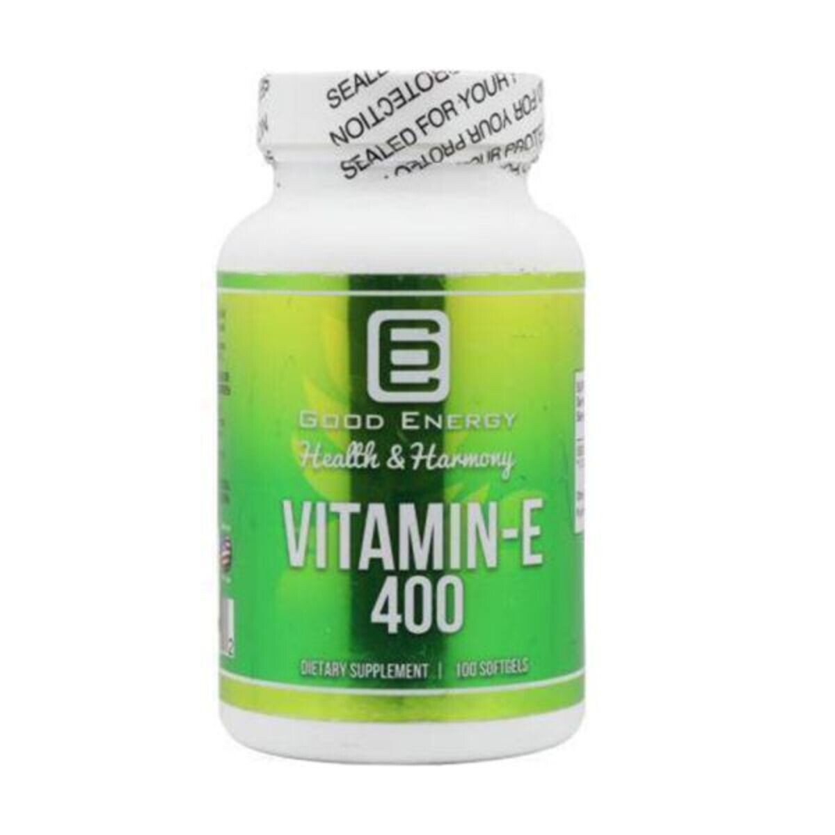 VITAMIN E 400 U.I. G.E. FR. X 100 CÁPS. 