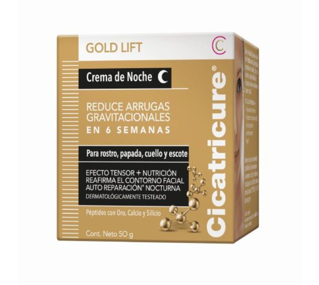 Cicatricure Gold Lift Crema de Noche 50g – Antiarrugas y Rejuvenecimiento 