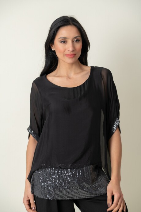 BLUSA LUNARIA Negro