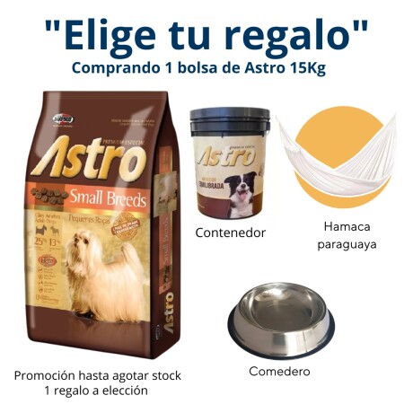 ASTRO ADULTO RAZA PEQUEÑA 15KG Astro Adulto Raza Pequeña 15kg