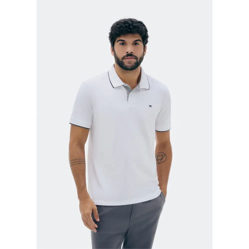 CAMISA POLO MM MASC BRANCO