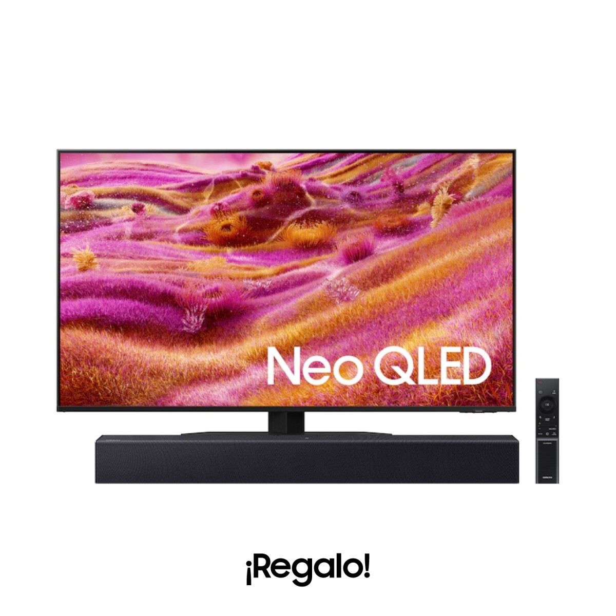 Smart TV Samsung 43" Neo QLED 4K QN90F TV Gaming (2025) + Barra de Sonido B400F de Regalo 