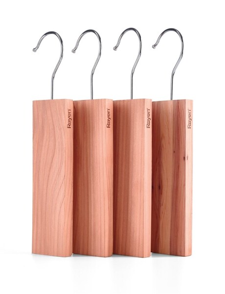 SET 4 PERCHAS DE CEDRO ANTIPOLILLA SET 4 PERCHAS DE CEDRO ANTIPOLILLA