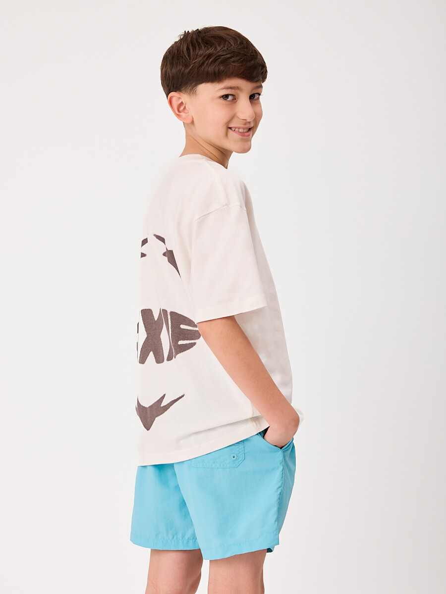 T-SHIRT M/C RIDANTE TEEN DIXIE Blanco