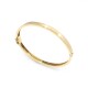 Pulsera esclava rigida en oro 18k amarillo Pulsera esclava rigida en oro 18k amarillo
