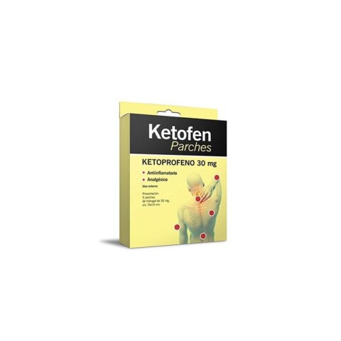 Ketofen x5 parches Ketofen x5 parches