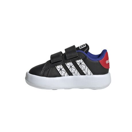 adidas X MARVELS SPIDER-MAN GRAND COURT Core Black / Cloud White / Silver Metallic