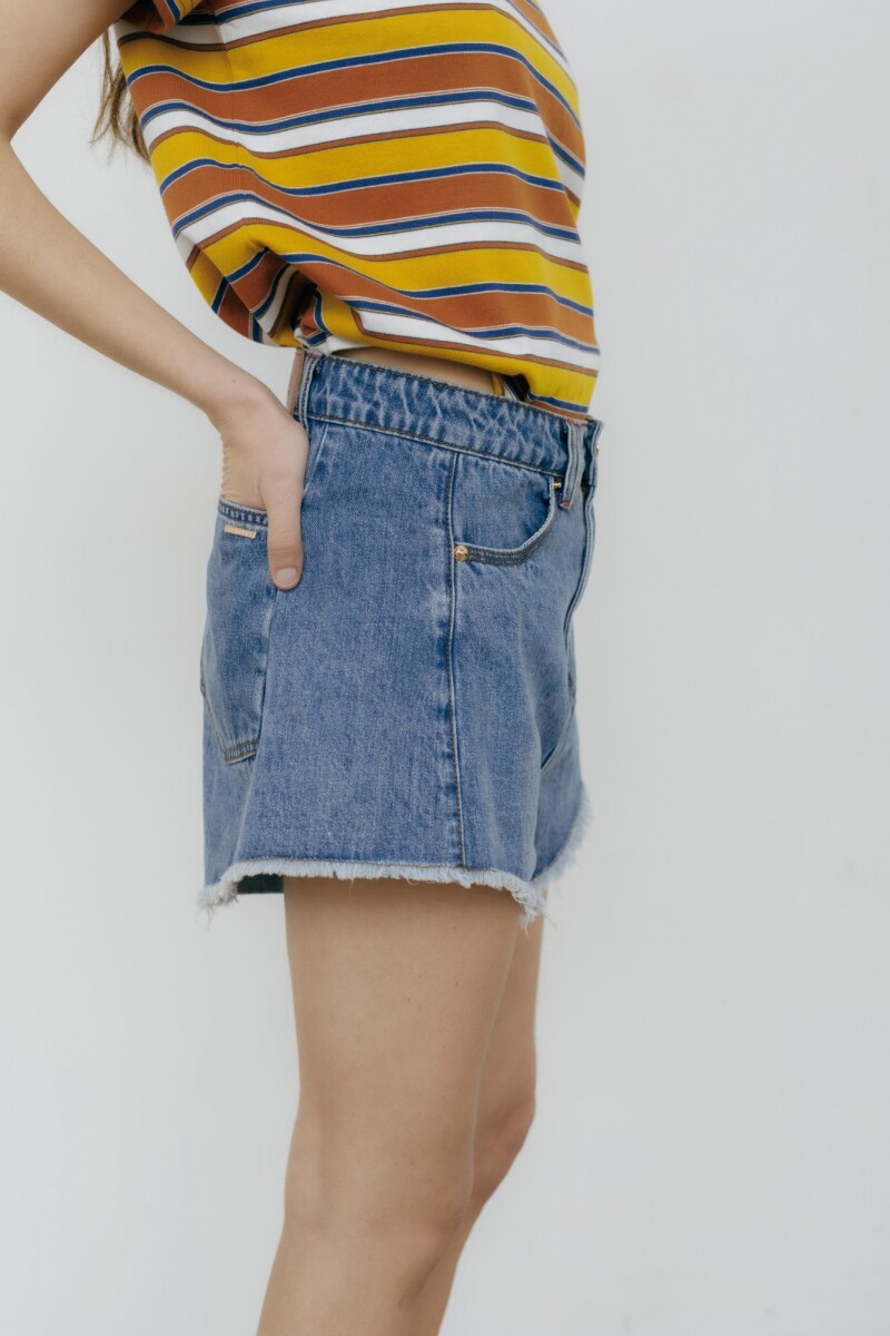 SHORT WIDE XL Pre Venta Azul Claro