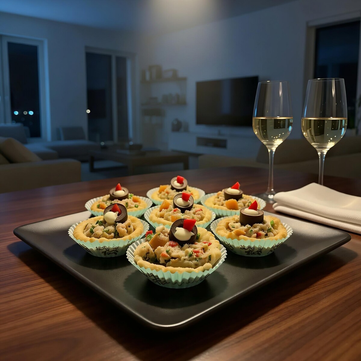 6 Canastitas de Atún 