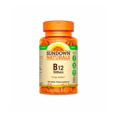 Sundown B12 500MCG x200 Sundown B12 500mcg X200