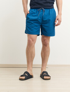 450401 SHORT HARRINGTON LABEL Azul Piedra