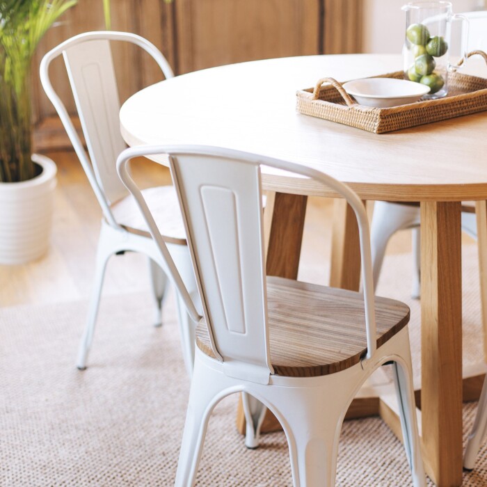 Silla Tolix Madera Silla Tolix Madera