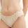 Vedetina Cata – Algodón suave con frunces, sexy y divertida Beige Melange