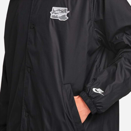 Jacket Nike Club Coaches Bolt de Hombre Negro