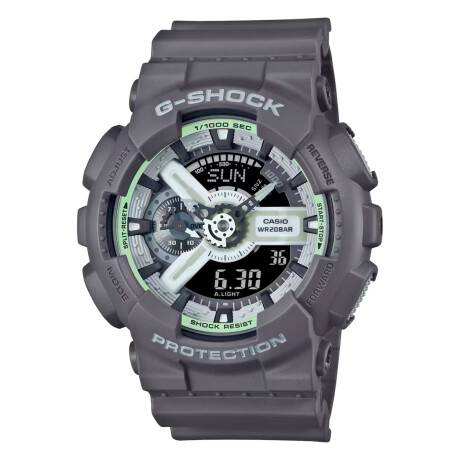 Reloj G-Shock Ga110Hd-8Adr En Resina Gris 0