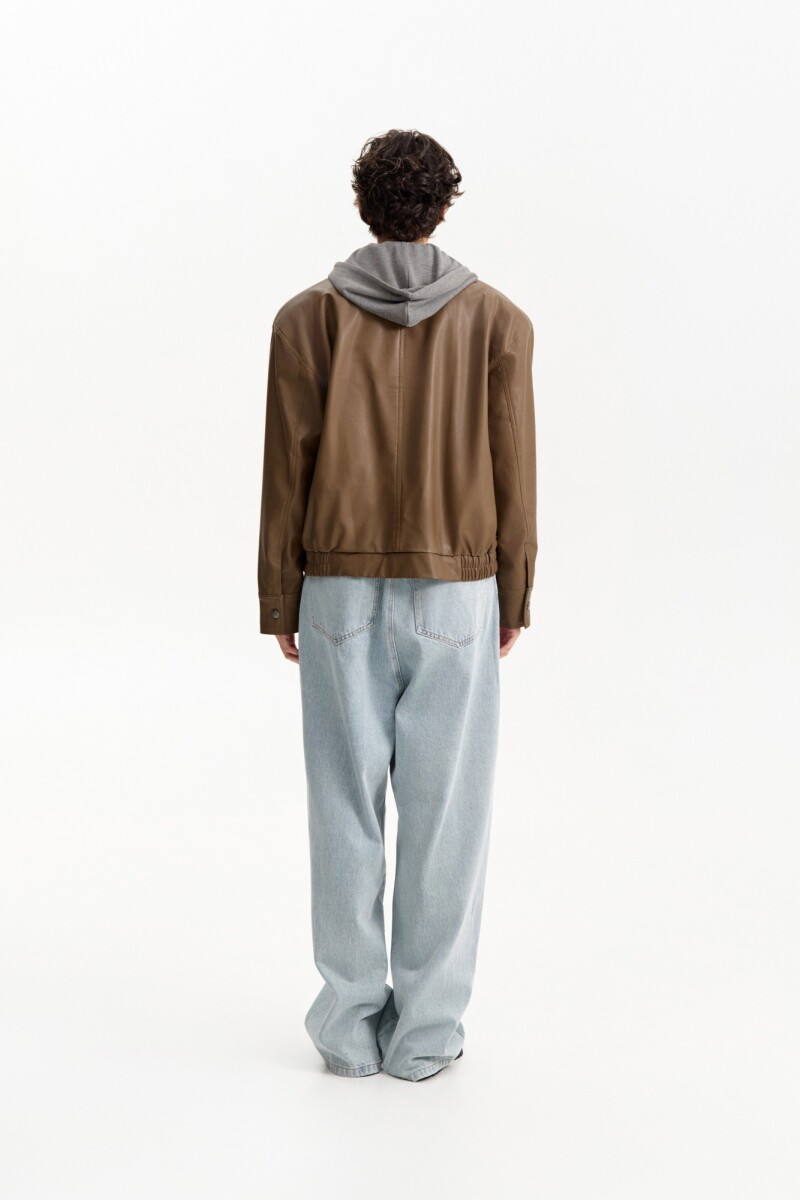 CHAQUETA BOMBER Marron