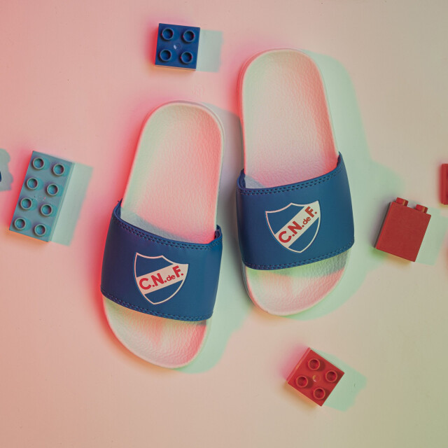 Chanclas Infantiles Nacional Nacional Azul Marino - Blanco - Rojo