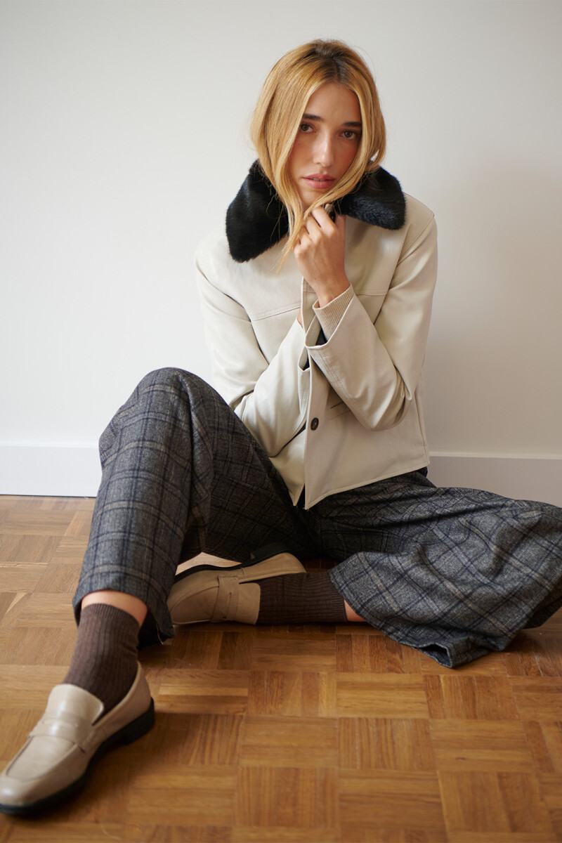 CHAQUETA MOSCU NATURAL