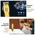 Cortadora de Pelo Profesional Recargable con Accesorios Dorada