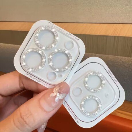 Vidrio para cámara Iphone 16 plata V01