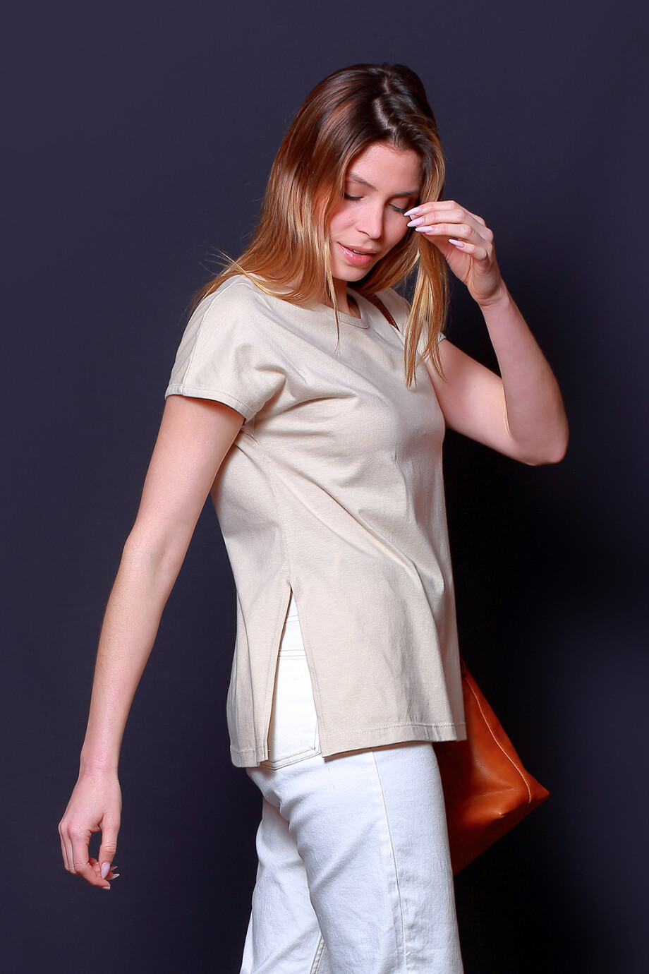 Remera Aurora Beige Lisa