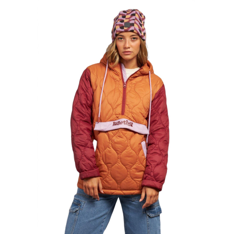 Campera Rusty Nylon Glora - Naranja Campera Rusty Nylon Glora - Naranja