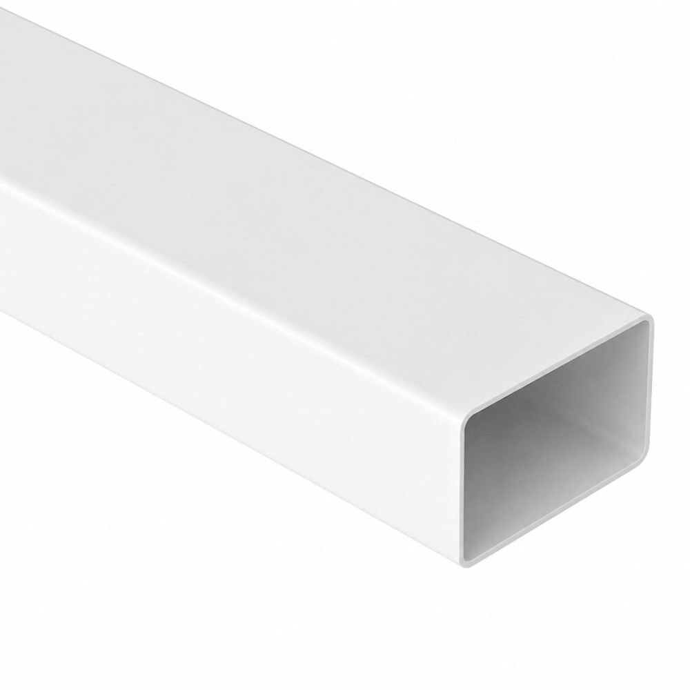 Tubo rectangular para canaleta STYLE 100x65mm Tubo Rectangular Para Canaleta Style 100x65mm