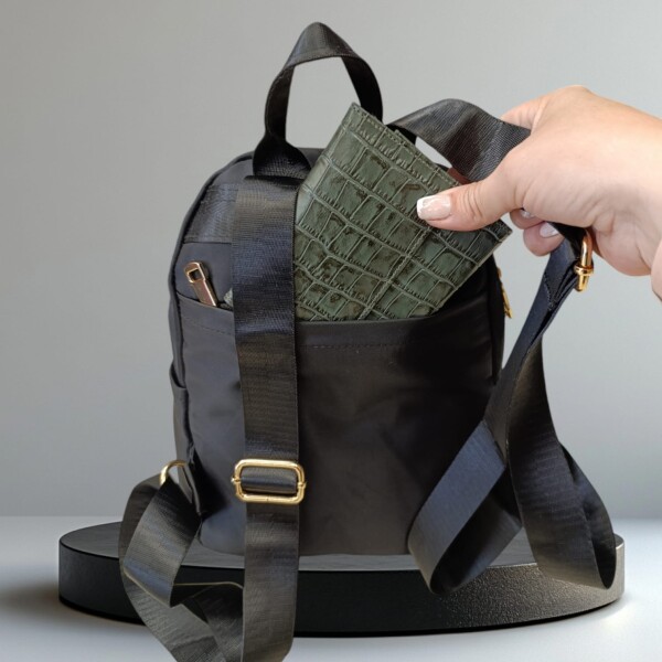Mochila microfibra Sunshine Negro