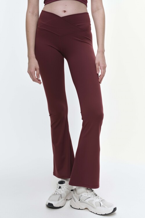 Calza Oxford Burdeos