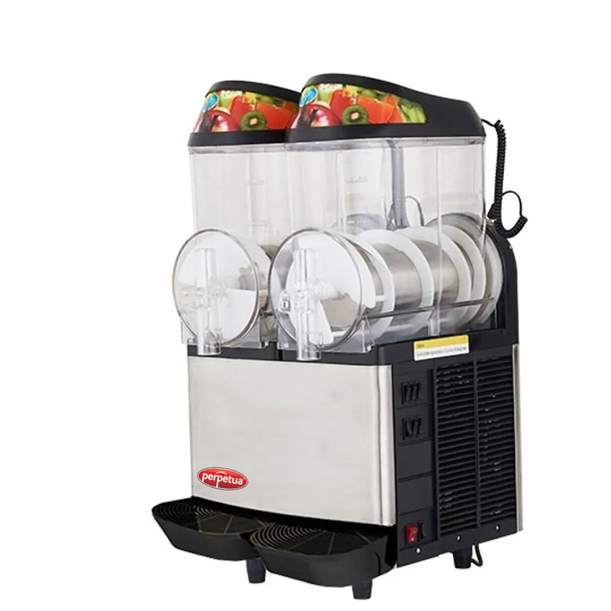 Maquina de granizados doble 2 x 12 Lts. Perpetua 