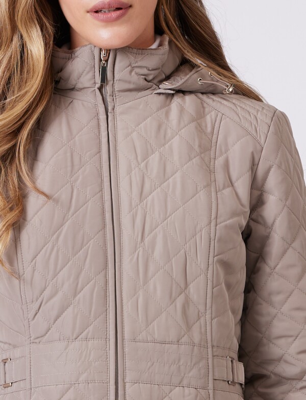 Campera Capitoneada BEIGE
