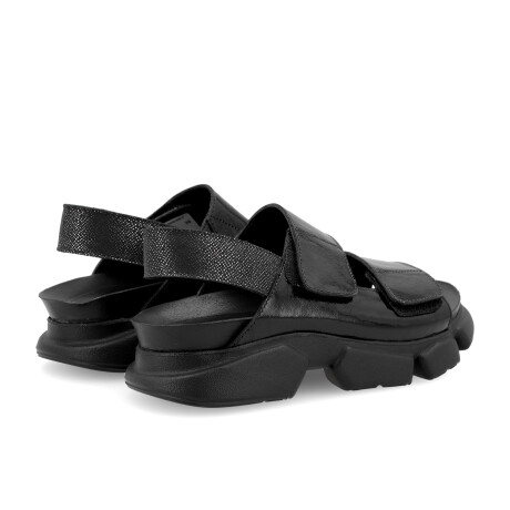 SANDALIAS VENET - CUERO IMPI NEGRO