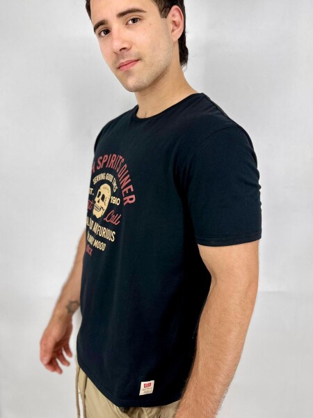 T-SHIRT OXX S007-24 NEGRO