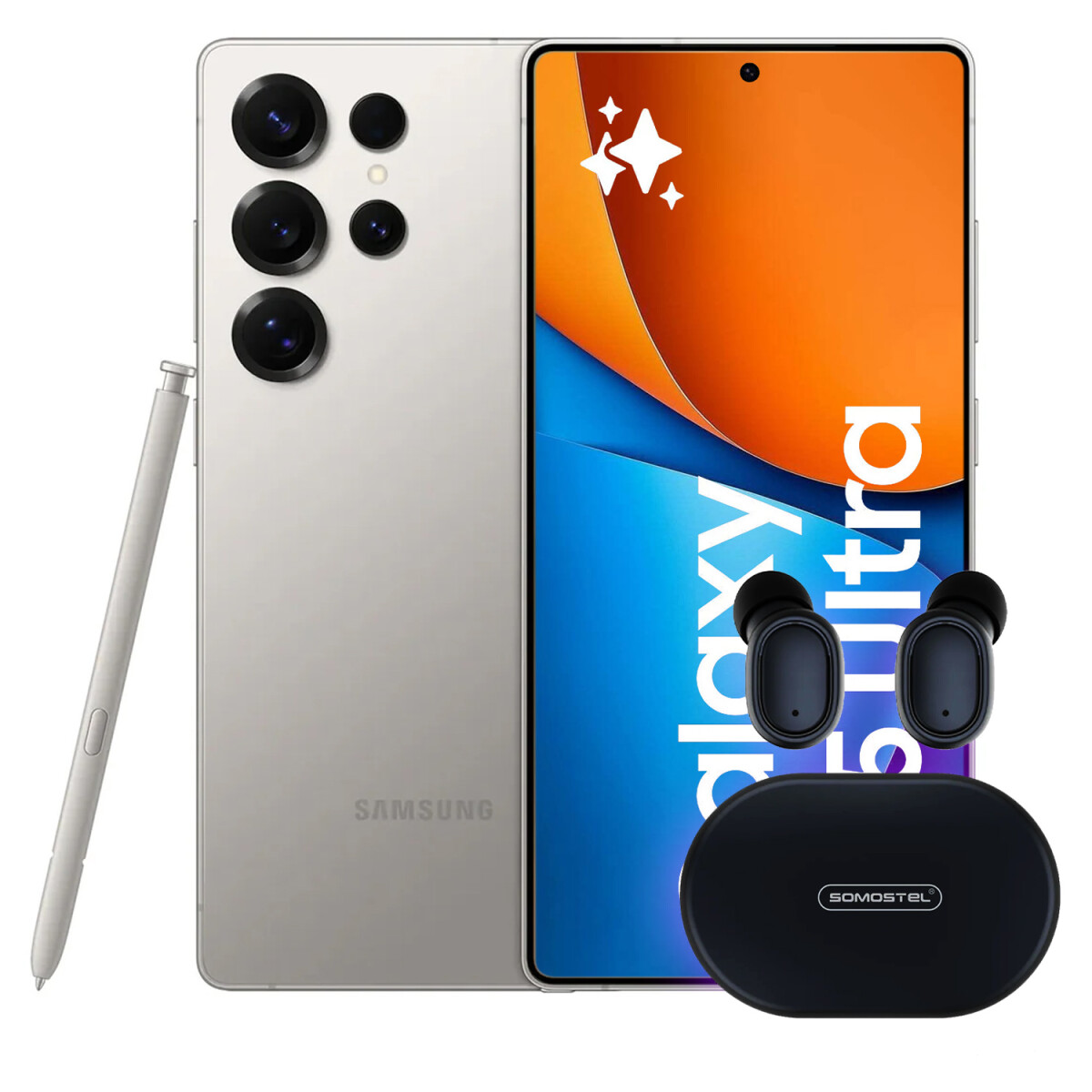 Samsung S25 Ultra 12/1tb 5g + Regalo - PLATEADO 