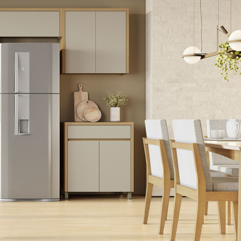 AEREO 2 PUERTAS MDF MOBILIARIO COCINA CONDESSA GAMAS DE GAMAS DE BEIGE