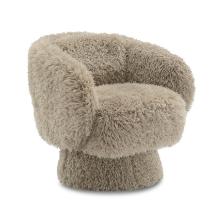 BUTACA TELA-PREMIUM MARRON POODLE TAUPE