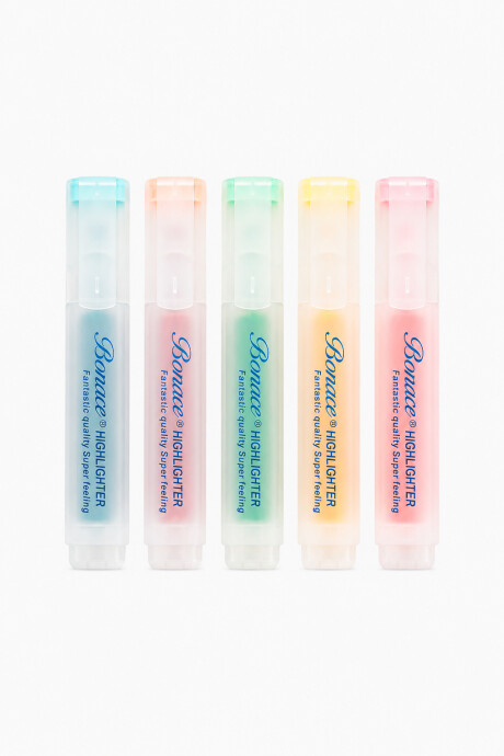 Resaltador Vanei, 5 Pcs Color Unico