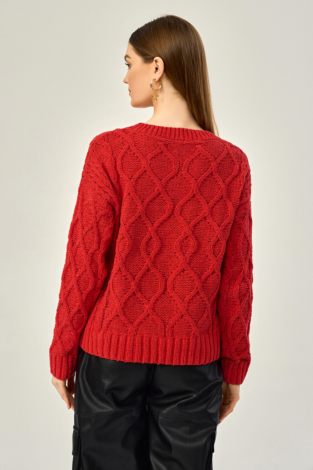 Sweater Loanina Rojo Coral