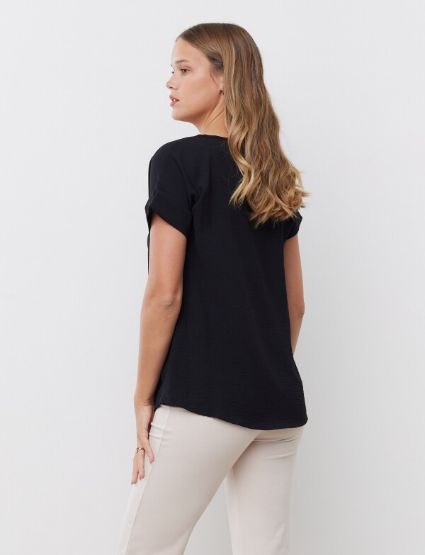 Blusa Solid NEGRO