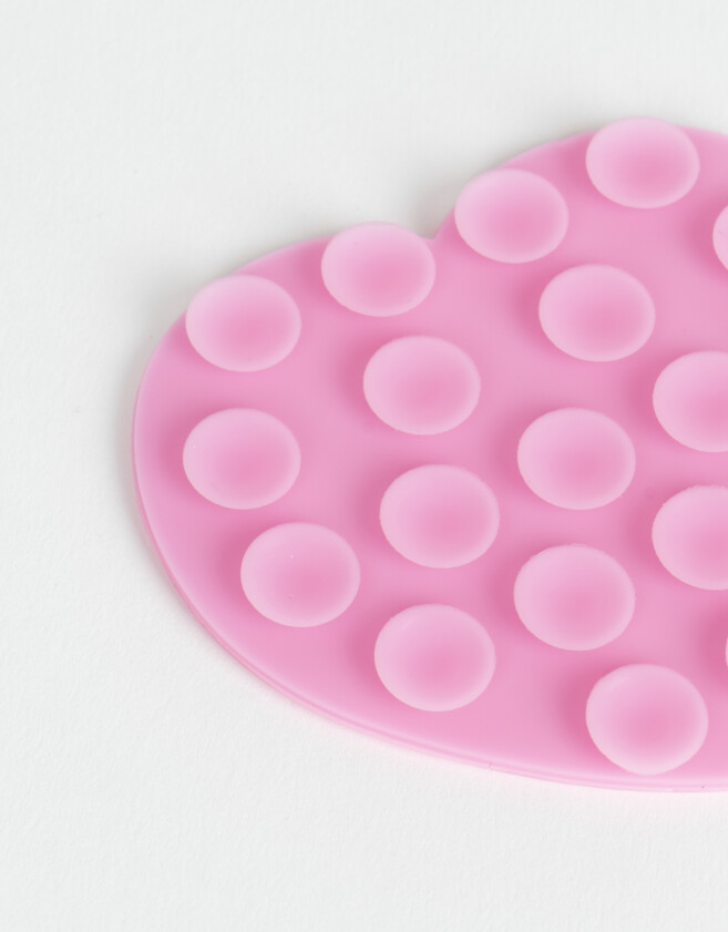 Accesorios De Celular Varios Soporte De Celular Corazón - Rosa Claro