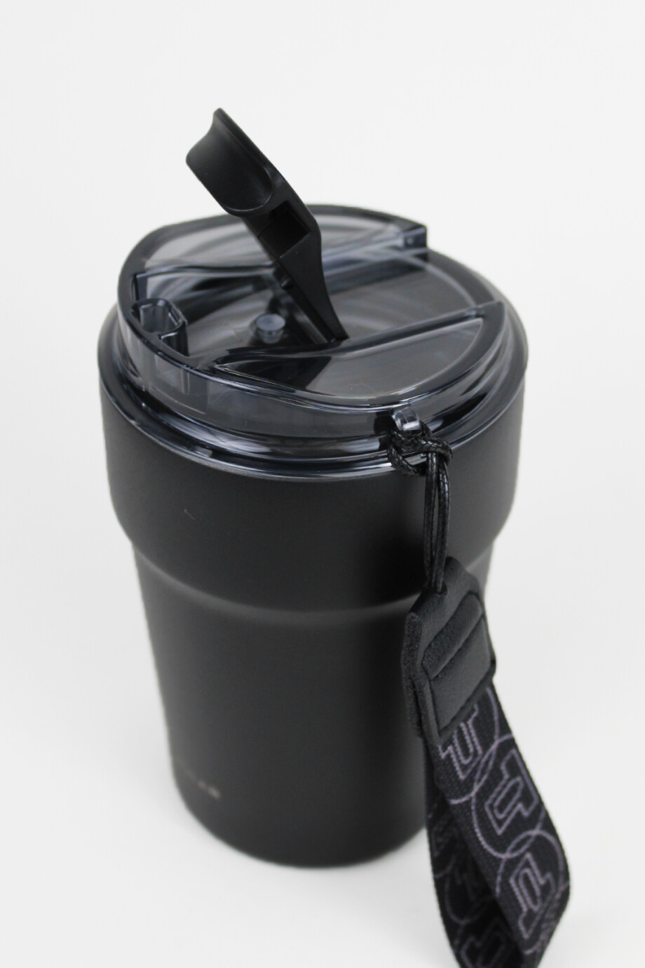 Vaso Termolar con tapa Negro