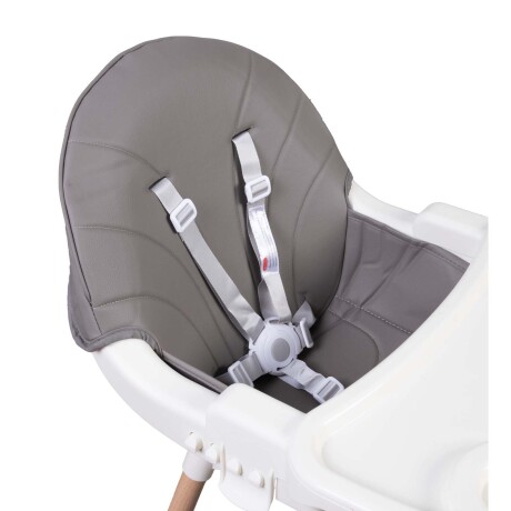 SILLA PARA COMER KIDS PLASTICO GRIS B811