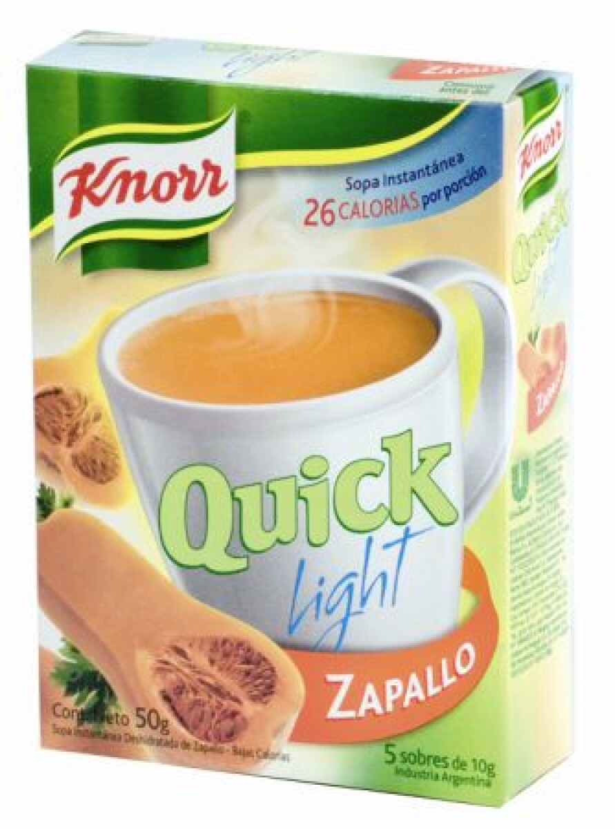 SOPA KNORR QUICK LIGHT CJ X5U ZAPALLO 