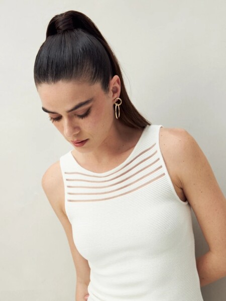 MUSCULOSA D.CASSIN LULU CRUDO