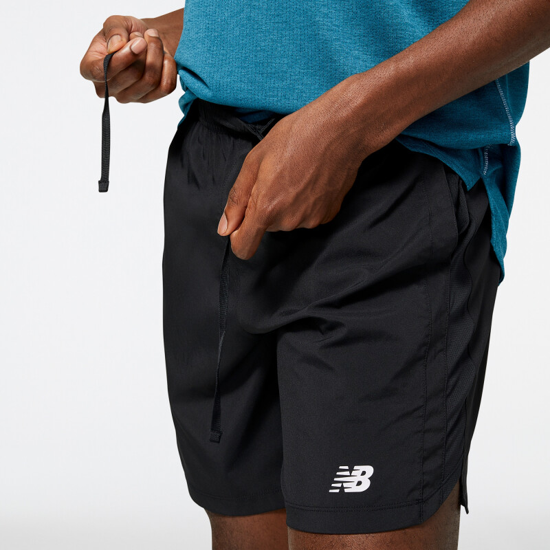 Training - New Balance - N.BALANCE ACCELERATE SHORT de Hombre - MS23230BK Negro