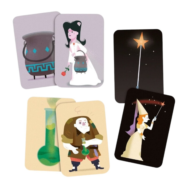 Juego de Memoria Magic School +5 Juego de Memoria Magic School +5