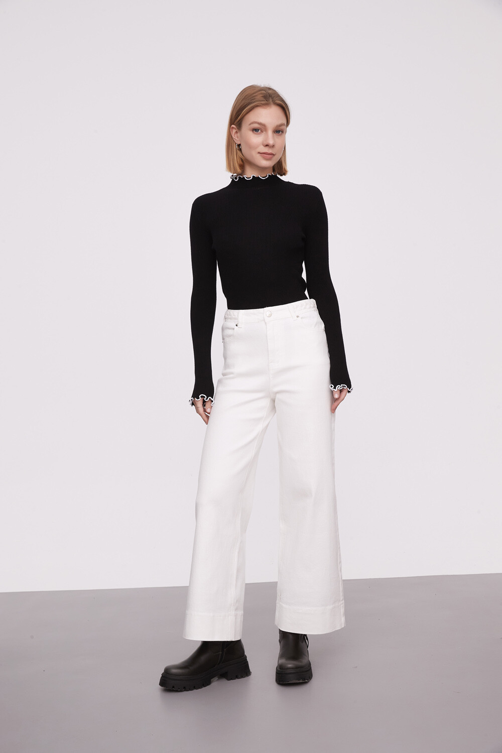 Pantalon Boys Marfil / Off White