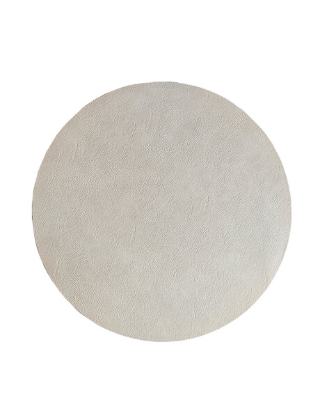 INDIVIDUAL PVC SIMIL CUERO D38CM NATURAL INDIVIDUAL PVC SIMIL CUERO D38CM NATURAL