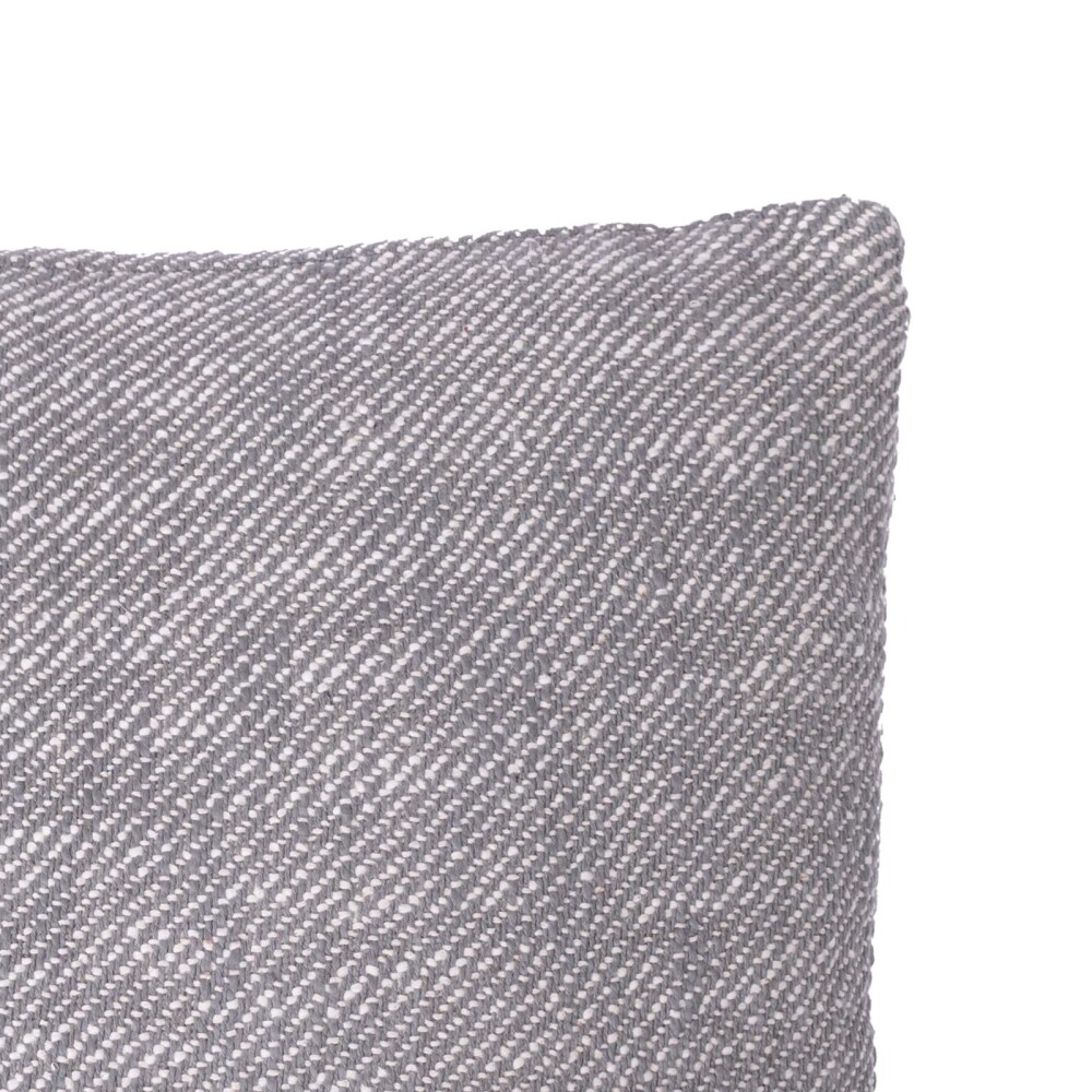ALMOHADÓN GRIS ALGODÓN DARCY